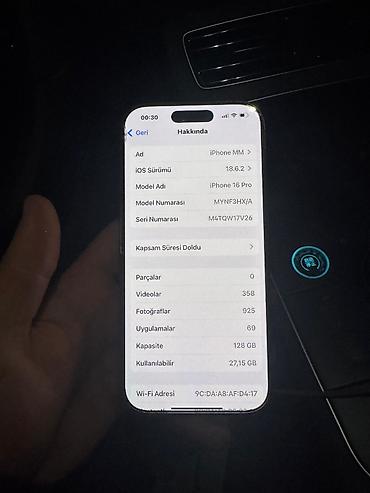 electronics iphone: IPhone 16 Pro, 128 GB, Desert Titanium — 7