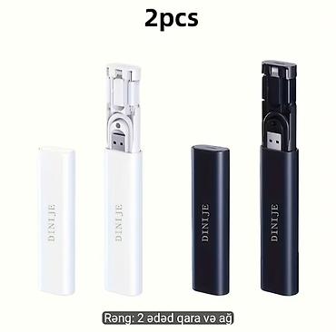 Hicab: Məhsul 1: USB-C sürətli şarj kabelləri dəsti - Miqdar: 3 ədəd - — 9