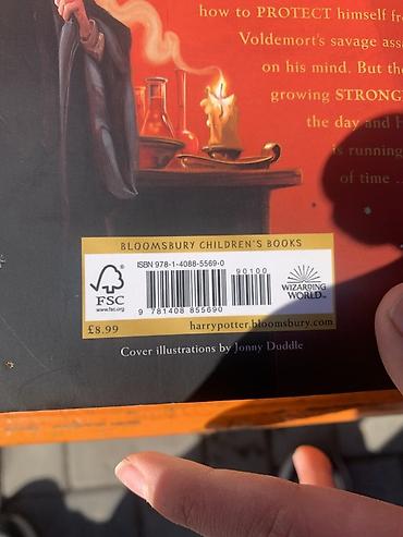 order: Комплект из 3 книг «Harry Potter» на английском языке (издательство — 5