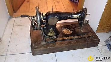 tikis masini ikinci el: Tikiş maşını===antikvar 18 esrden galib!! -ISLEK VEZIYYETTEDI!!(elage — 2