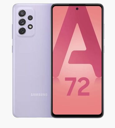 samsung galaxy a72: Samsung Galaxy A72, Б/у, 256 ГБ, цвет - Розовый, 2 SIM