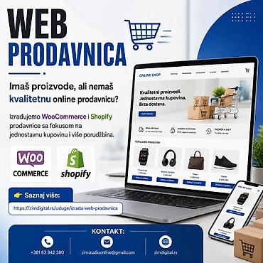 online: WEB PRODAVNICA 🛒 Web prodavnica Imaš proizvode, ali nemaš kvalitetnu — 1