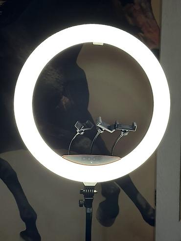 селфи кольцо: Кольцевая LED‑лампа для фото/видео большая - Диаметр кольца: большой — 1