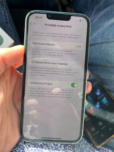iphone 13 kreditle: IPhone 13, 128 GB, Yaşıl, Sənədlərlə, Zəmanət, Simsiz şarj