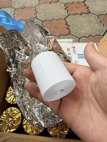 Жука чел кабык жана кагаз: Термоcамокопирующаяся бумага для чеков в рулонах - Тип: термобумага — 2