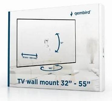 Aksesoari za TV i video: Gembird zidni nosač za TV, 32"–55" - Univerzalni VESA standard — 10