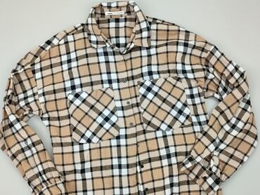 bluzki czekoladowy brąz: Shirt, SinSay, XS (EU 34), condition - Good