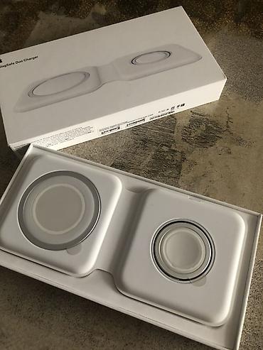 apple charger: Apple MagSafe Duo Charger - İki cihazı eyni anda simsiz doldurma — 3
