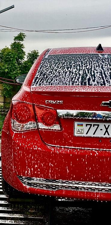 подержанные авто: Razılaşma yolu ilə kredit var .Chevrolet Cruze sedan – parlaq qırmızı — 5