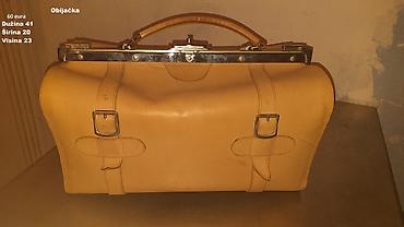 Ostali predmeti za umetnost i kolekcionarstvo: Obijačke tašne model "Alo Bing kako brat" Kožna tašna starinski model — 1