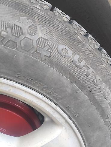 265 55 20: Зимние шины Размер: 215/70 R16, продам за 16000с или меняю на зимние — 3