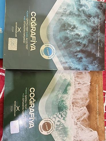 kitab derslik: Məhsul: Coğrafiya test toplusu (2 hissə), 2024 buraxılışı — 1