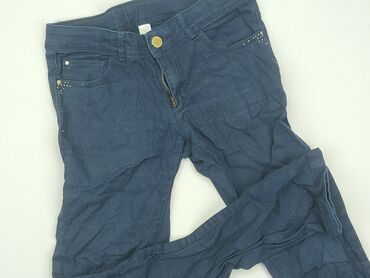 kuloty jeans: Spodnie jeansowe, Zara, 12 lat, 146/152, stan - Dobry