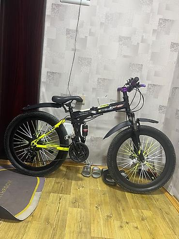 velosiped enduro: Fatbike tipli dağ velosipedi - Güclü və enli (fat) təkərlər – qum — 1