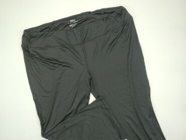 spodnie joggery czarne damskie: 9XL (EU 58), condition - Very good