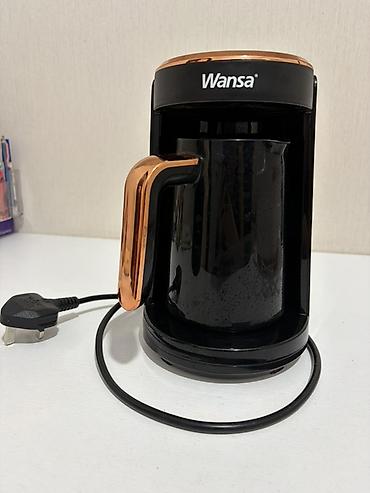 silverline soba: Wansa elektrikli türk qəhvəsi hazırlayan aparat - Rəng: qara, mis/roz — 1