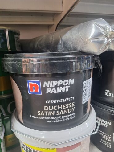 упаковочная бумага для цветов: Краска Nippon Paint Duchesse Satin Sandy предназначена для создания