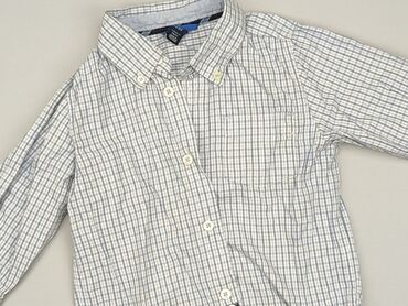 Shirts: Shirt 1.5-2 years, condition - Good, pattern - Cell, color - White