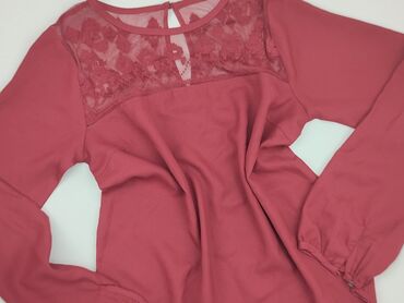 bordowe legginsy: Blouse, L (EU 40), condition - Good