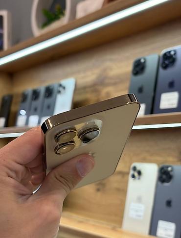 Apple iPhone: IPhone 14 Pro, 128 GB, Matte Gold, Zəmanət, Face ID, Sənədlərlə — 4