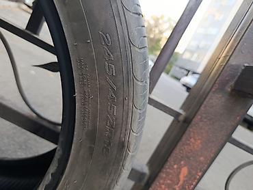 45: Шины 245 / 45 / R 18, Лето, Б/у, Пара, Корея, Hankook — 4