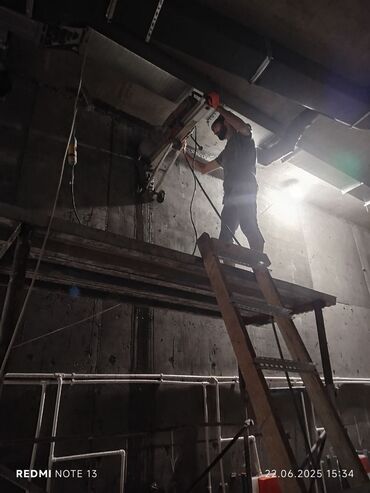 Beton işləri: Beton kəsmə beton deşmə xidməti Karot - HILTI DD 200 / 350 ilə 25 ° — 19