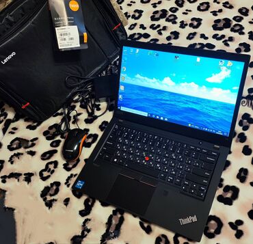 thinkpad: Ноутбук, Lenovo, 16 ГБ ОЭТ, Intel Core i5, 14 ", Колдонулган, Жумуш, окуу үчүн, эс тутум NVMe SSD