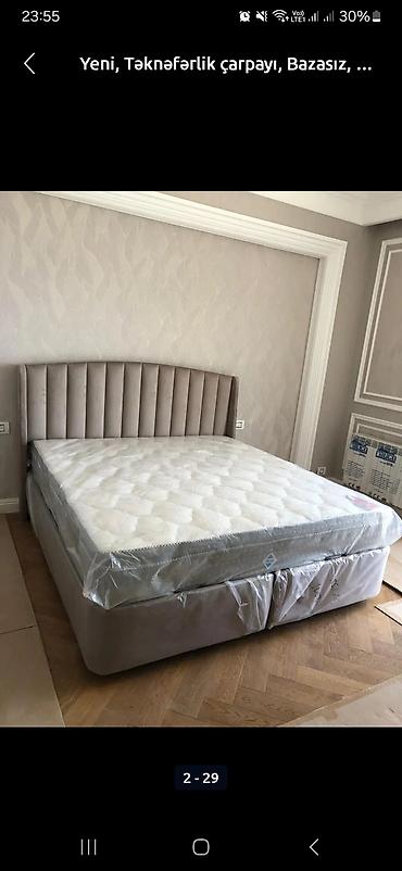 Ev üçün mebel: Yeni, Sadə matras, Bir nəfərlik — 5