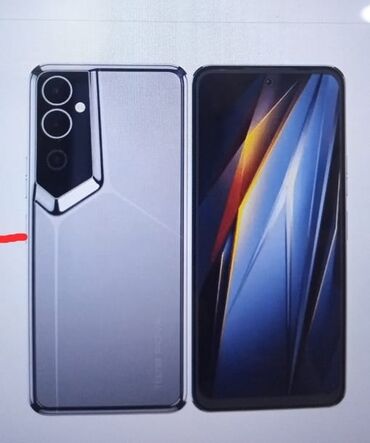 телефон fly андроид 4 2: Tecno Pova Neo 2, 128 GB, rəng - Gümüşü, Sensor, Barmaq izi, İki sim kartlı