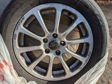 Диски: Литые Диски R 17 Enkei, Комплект, отверстий - 5, Б/у — 8