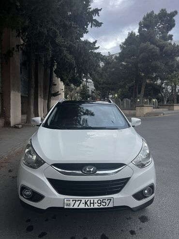 turbo az çeşqa 1.8: Hyundai ix35, ağ rəngli şəhər-2.4 mator,dəri salon.23 min.0503563264