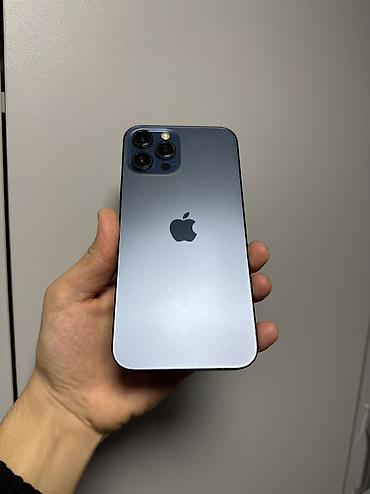 iphone 15 max: IPhone 12 Pro Max, Б/у, 256 ГБ, Pacific Blue, Защитное стекло, Чехол, 100 % — 3
