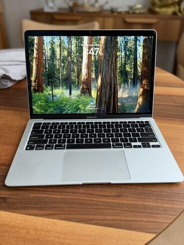 аккумулятор usb: Apple MacBook Air (gümüş rəng). Qutusu mövcuddur. Əsas xüsusiyyətlər