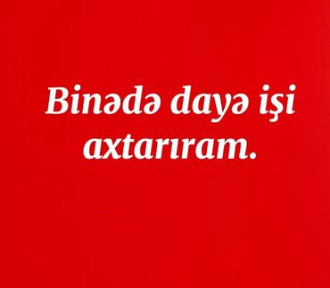 İş axtarıram (rezümelər): Dayə. 44