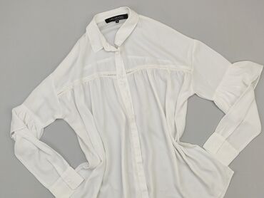 białe bluzki z krótkim rękawem eleganckie: Shirt, Top Secret, S (EU 36), condition - Very good