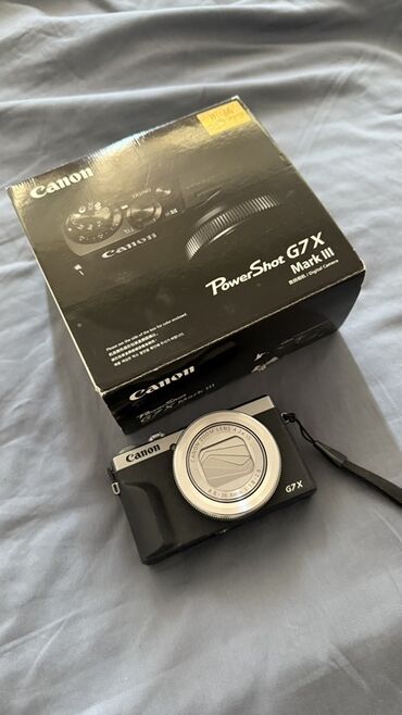 фото камеры: Компактная камера Canon PowerShot G7 X Mark III - Матрица 1" (дюйм)