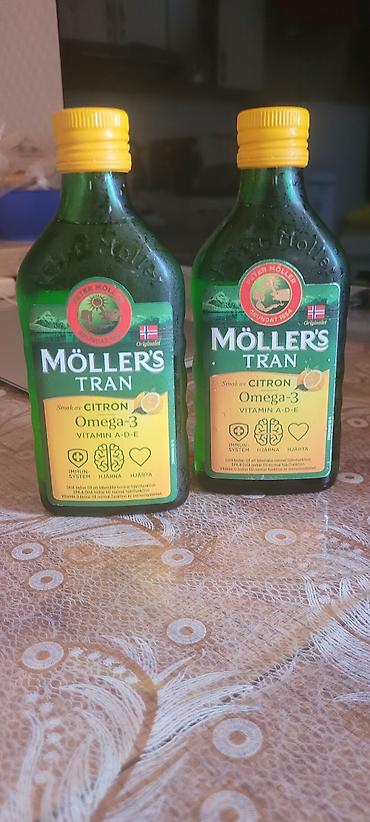 centrum vitamin tərkibi: Möller’s Tran – limon dadlı balıq yağı - Norveç istehsalı orijinal — 1