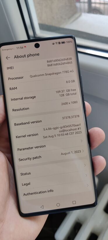 Huawei: Huawei Nova 10, 128 GB, bоја - Crna, Dual SIM, Face ID, Otisak prsta — 9