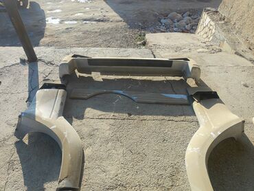 Бамперы и комплектующие: Накладка на бампер Toyota, Б/у, Оригинал — 5