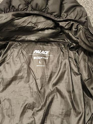 пуховик тёплый: Пуховик Palace Puffer Jacket, размер L. Черная объемная — 3