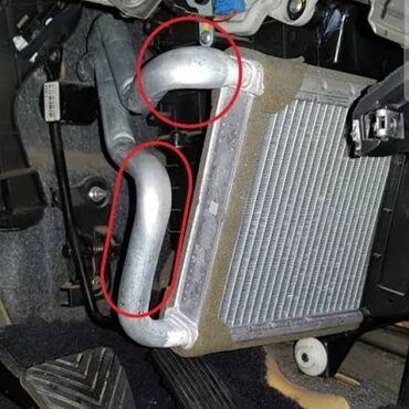 оборудование для кондиционеров: Промывка Радиатора печки без снятия панели. Замена радиатора печки