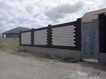 Заборы из пескоблока: Заборы из пескоблока — 5