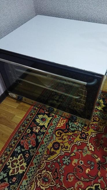 metal iskatel: Elektrik konveksiya tipli peç/çörək-bişirən soba - Paslanmayan — 1