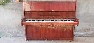 ucuz sintizator: Upright pianino – “Vyatka” markalı - Korpus: qəhvəyi cilalı ağac — 1