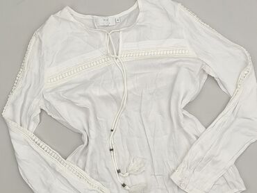 białe koszulowe bluzki: White, Bluzka damska, rozmiar M