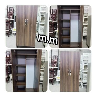 Dolablar: Yeni, Açılan, 3 qapılı Düz dolab, Qarderob, paltar dolabı, Azərbaycan — 2