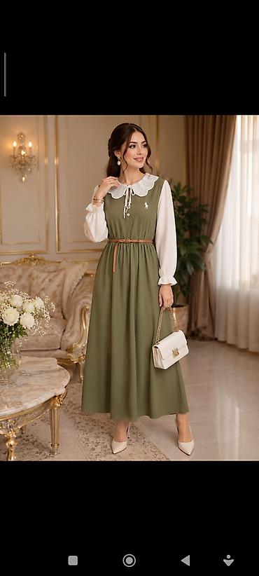tuflilər: Zərif uzun don – ikirəng dizayn - Üslub: klassik və zərif maxi — 2