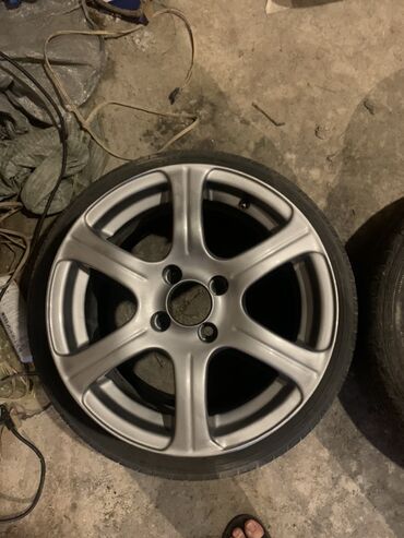 Təkərlər: İşlənmiş Disk təkər Nissan 205 / 55 / R 15, 4 Boltlu