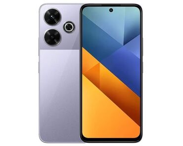 поко ф4 про: Poco M6, Б/у, 256 ГБ, цвет - Серебристый, 2 SIM