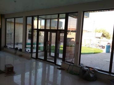 Алюминиевые окна на заказ: Алюминиевый тамбур. Стеклянный тамбур. Тамбур стеклянный. Тамбур — 2